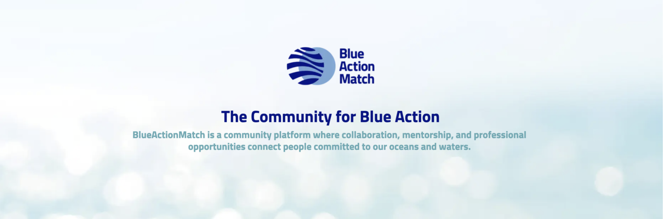 BlueActionMatch hero banner